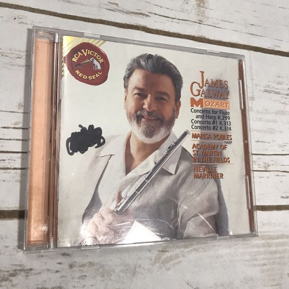 James Galway - Mozart Flute Concertos Academy Of St. Martins Neville Marriner CD